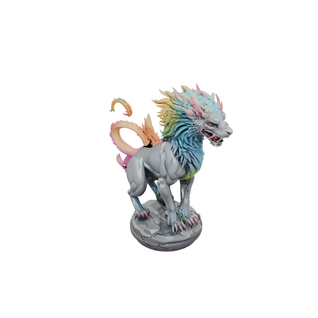 Neon Bust Chimera Beast