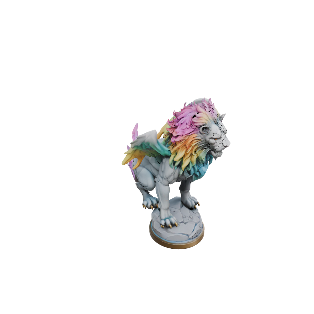 Neon Bust Manticore