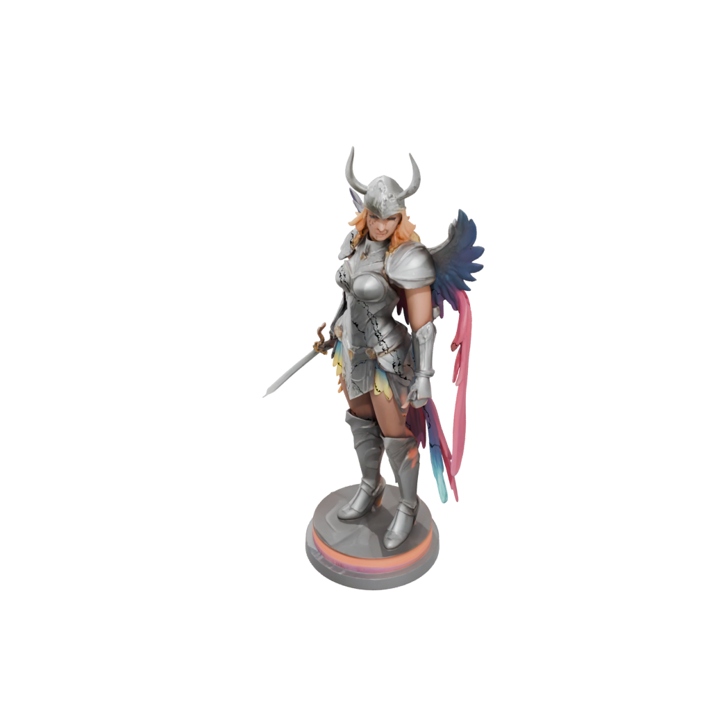 Neon Bust Valkyrie Warrior Figure