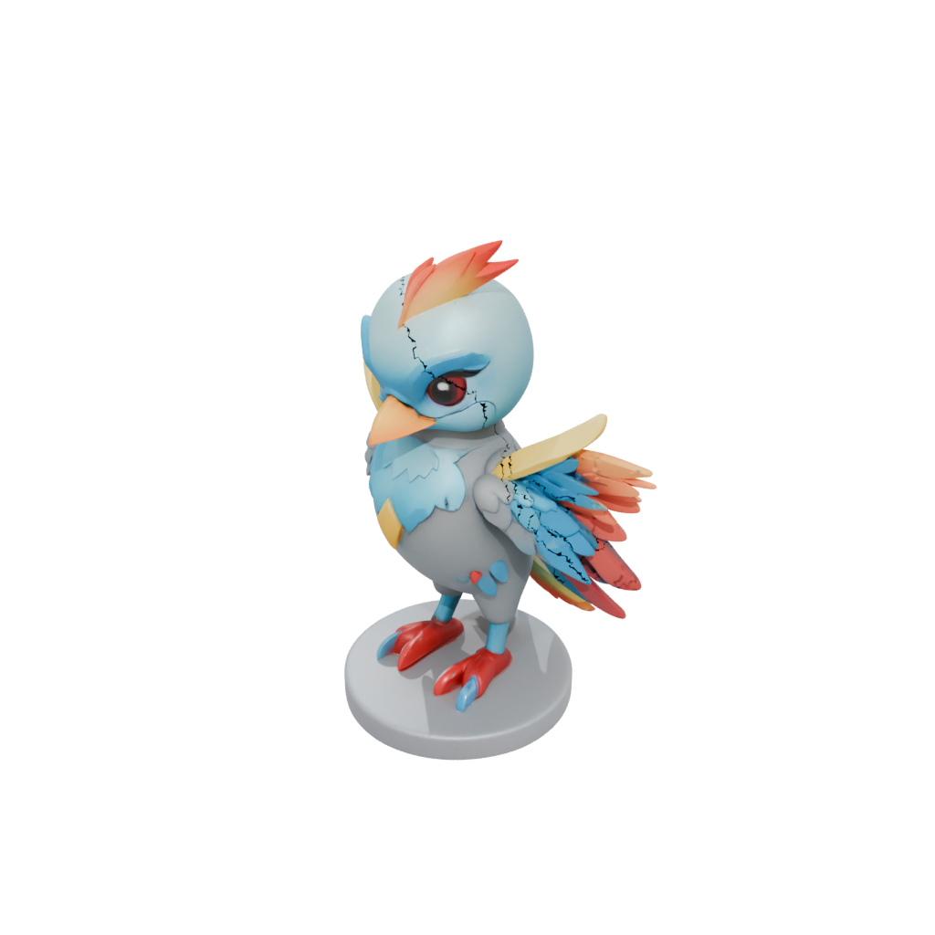 Neon Chibi Thunderbird