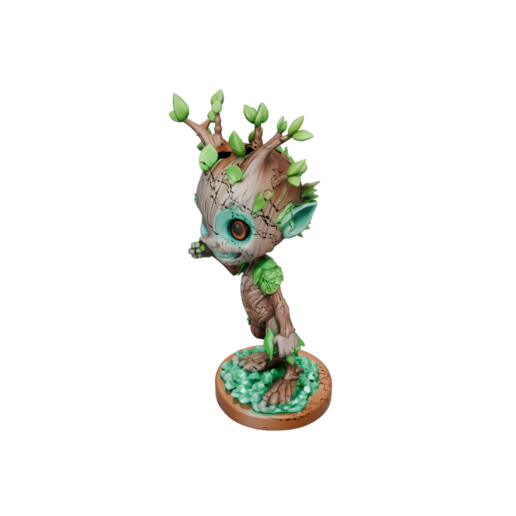 Neon Chibi Treant Elder