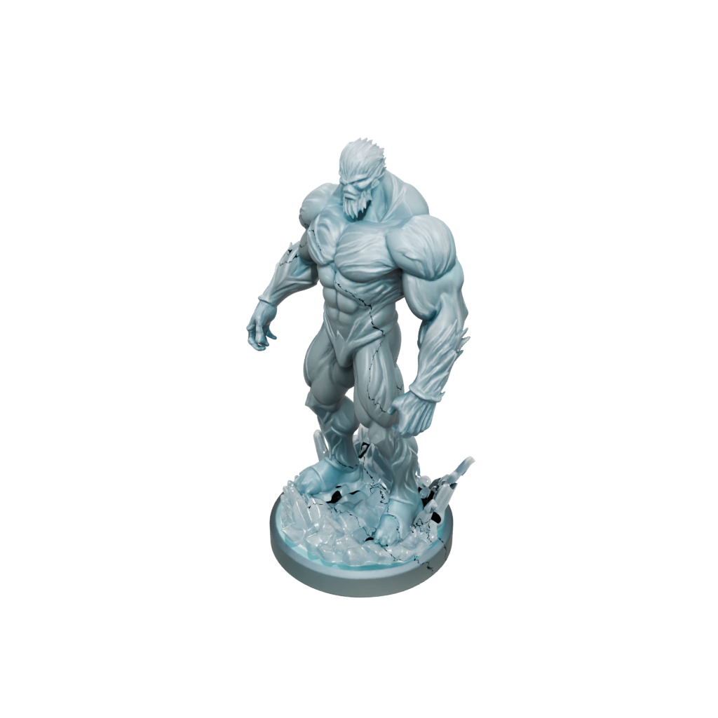Neon Scene Ice Elemental Titan
