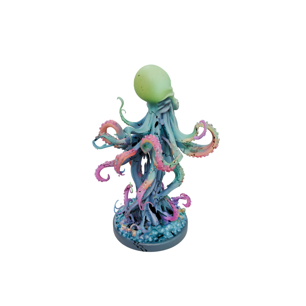 Neon Scene Kraken Tentacle Sculpture