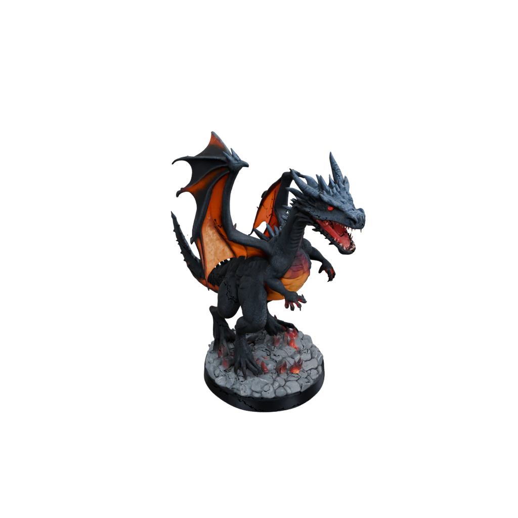 Neon Scene Lava Drake