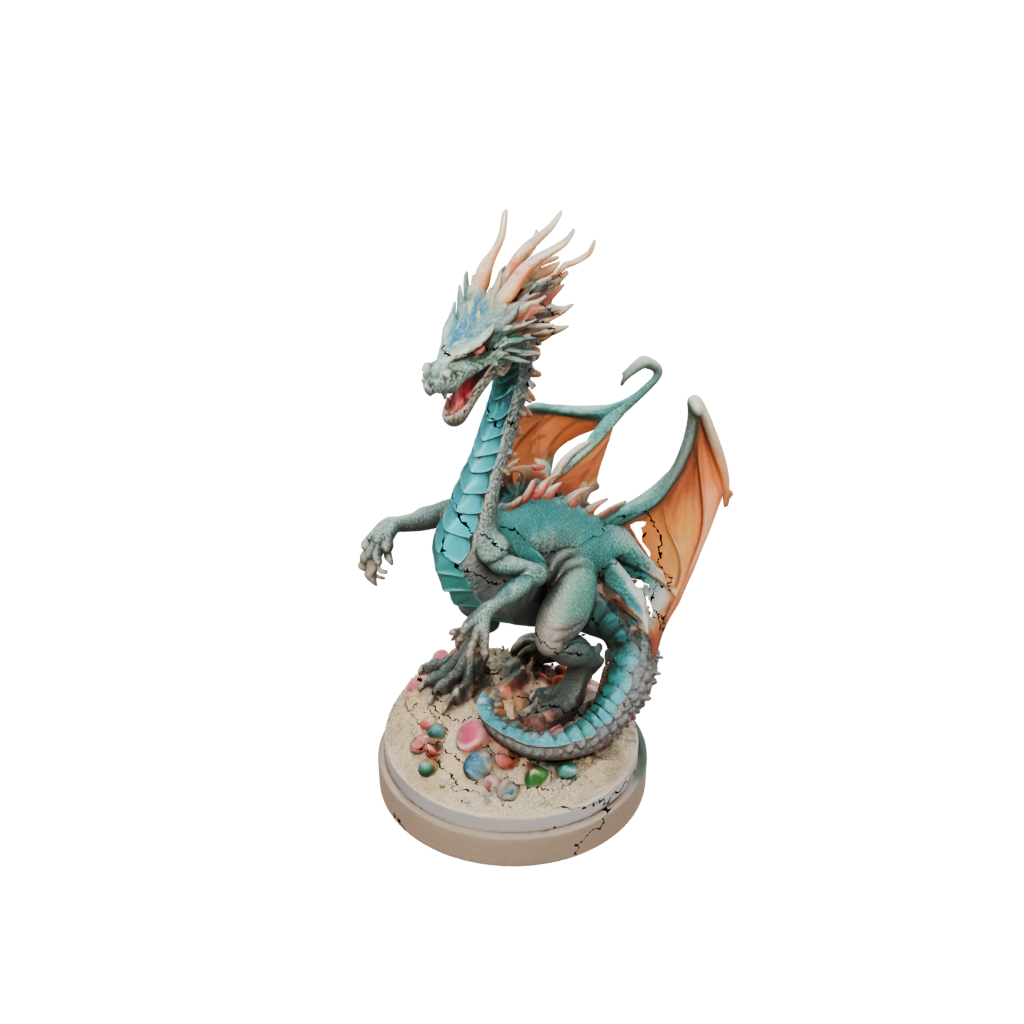 Neon Scene Sand Wyrm