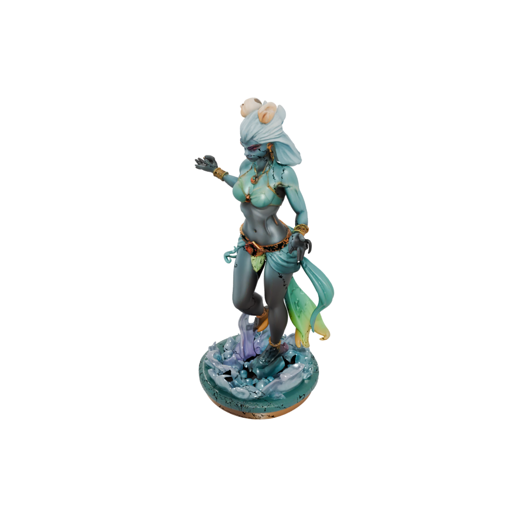 Neon Scene Storm Djinn