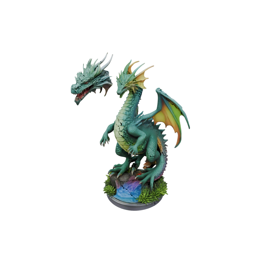 Neon Scene Swamp Dragon
