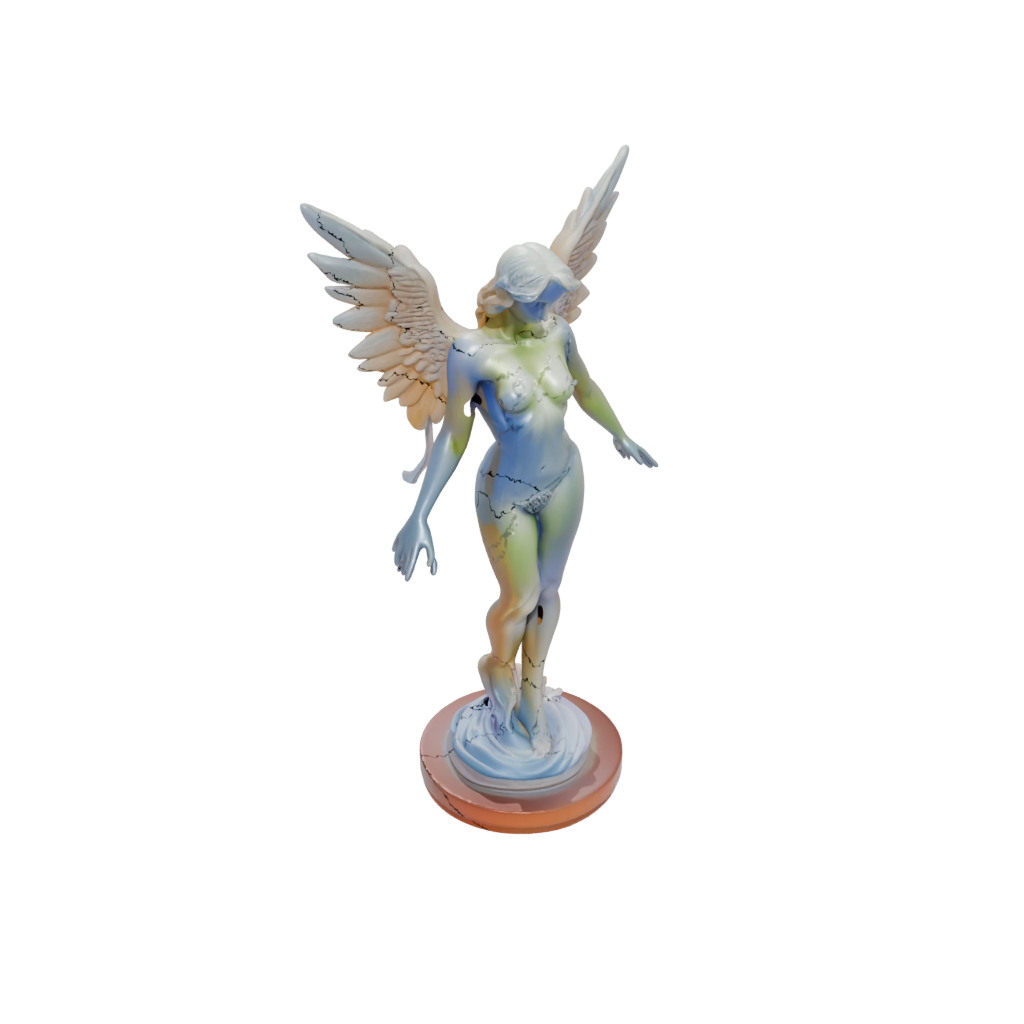 Neon Fallen Angel