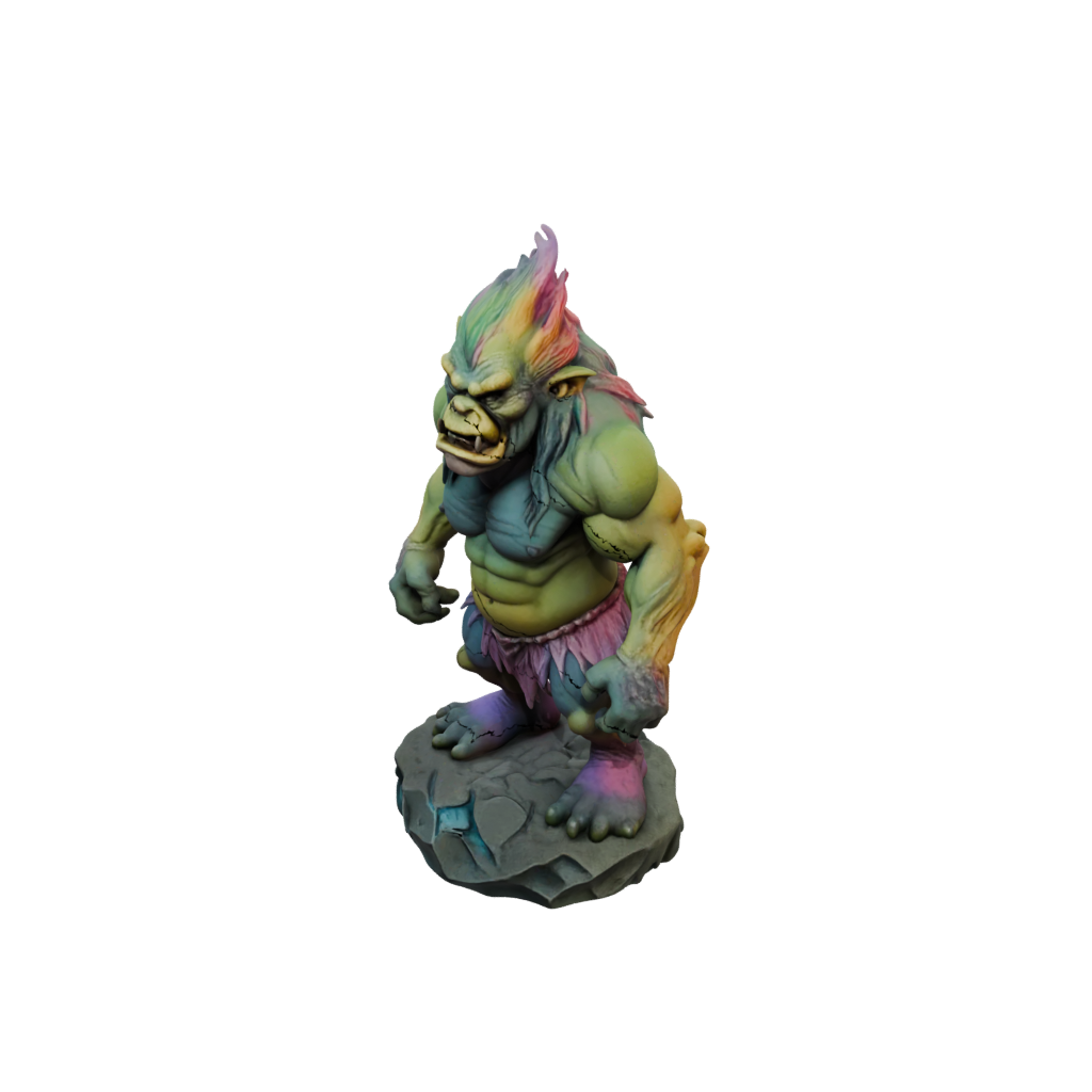 Neon Rock Troll