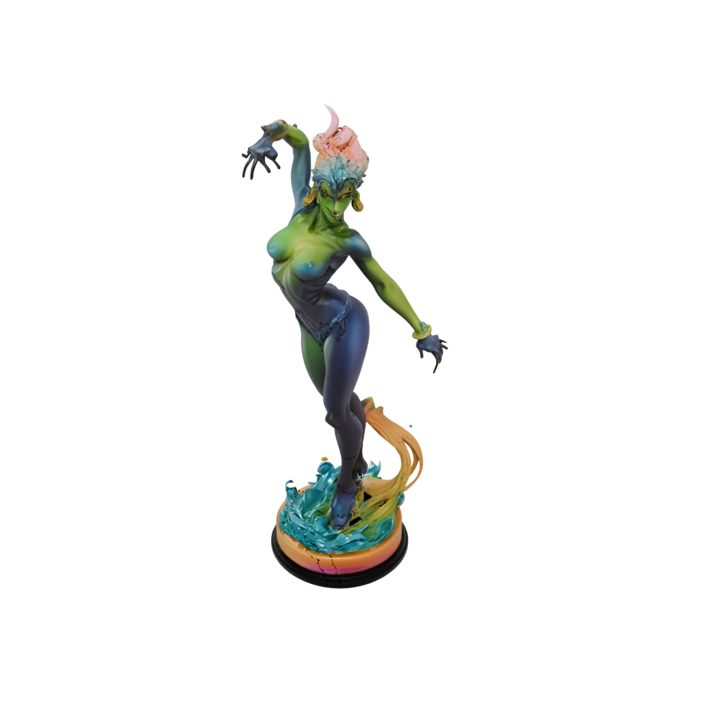 Neon Storm Djinn