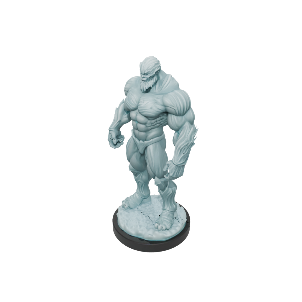Neon Relief Ice Elemental Titan