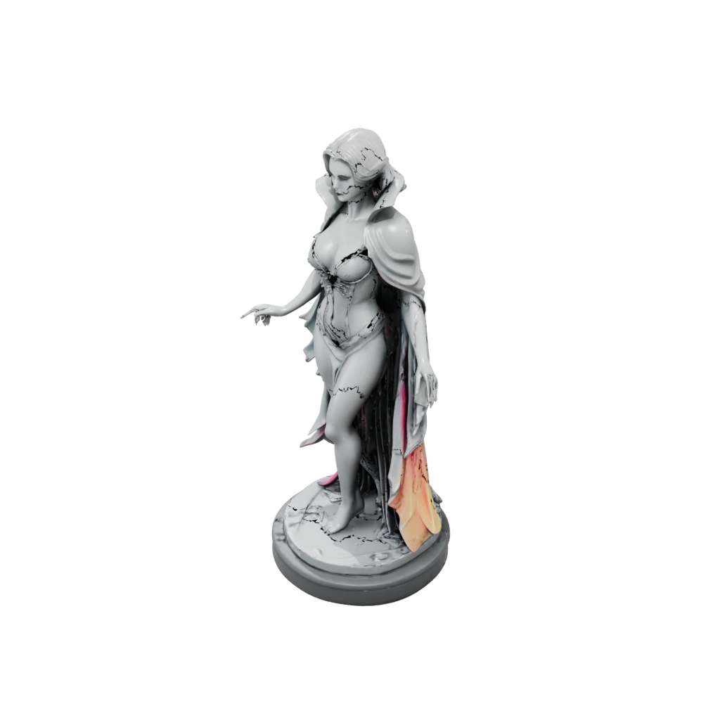 Neon Relief Vampire Countess