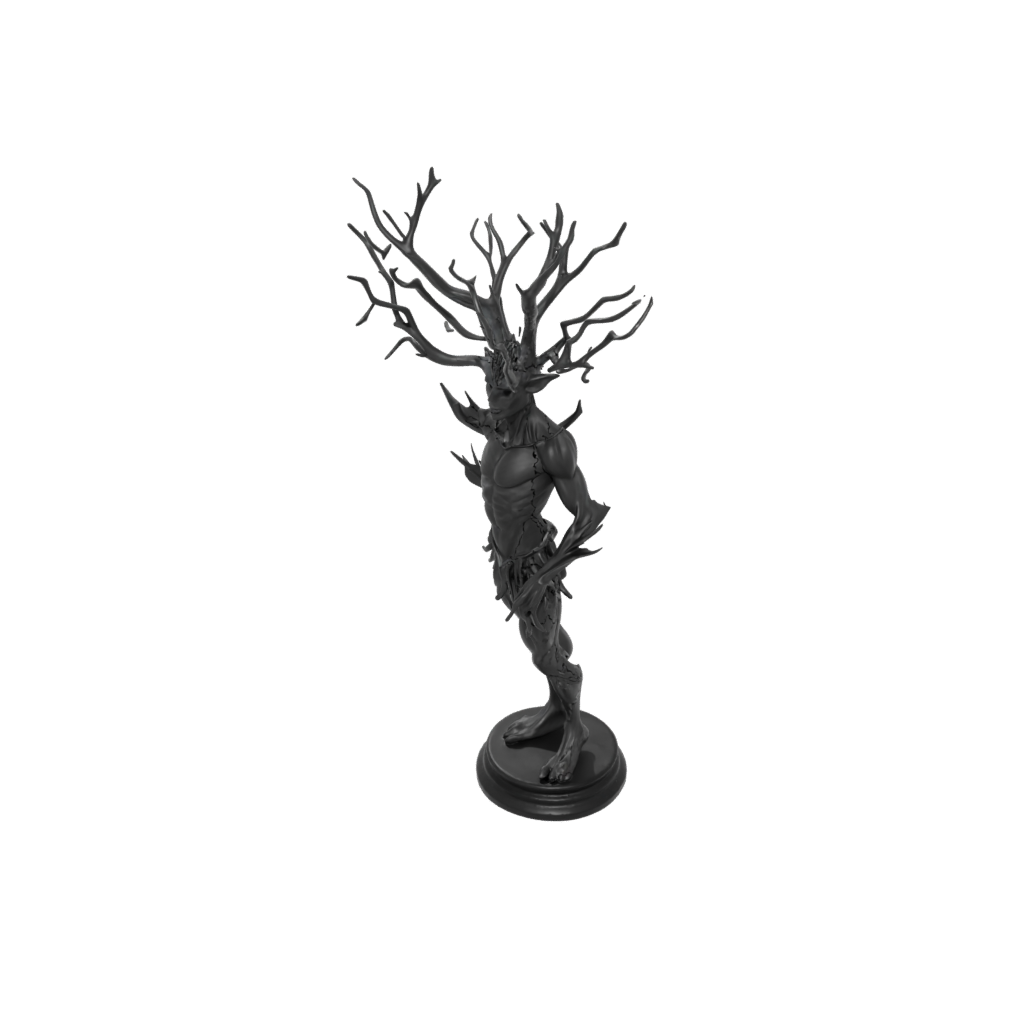 Obsidian Bust Treant Elder
