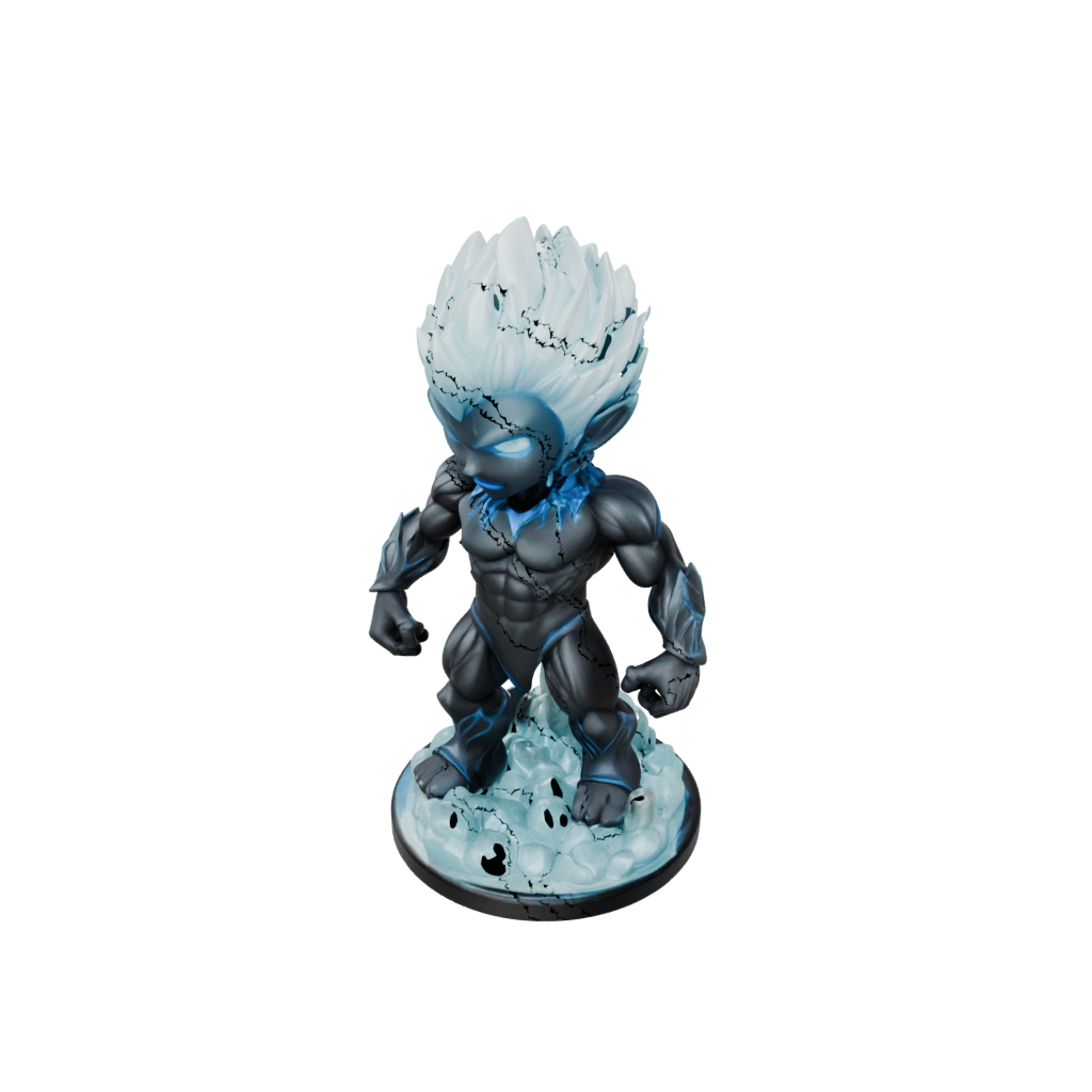 Obsidian Chibi Ice Elemental Titan
