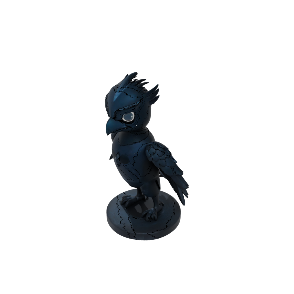 Obsidian Chibi Thunderbird