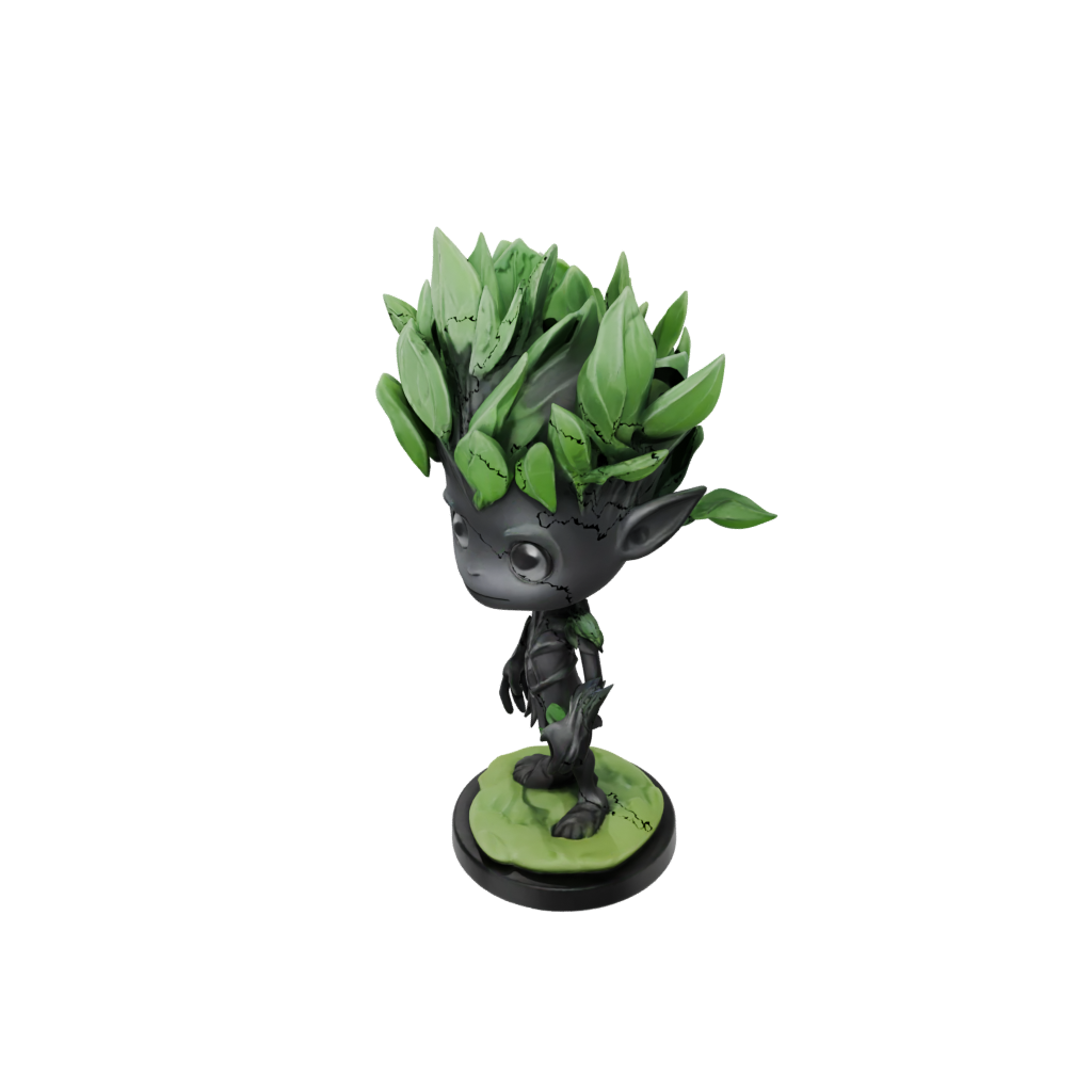 Obsidian Chibi Treant Elder