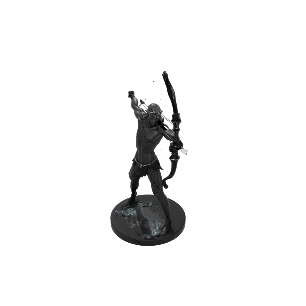 Obsidian Scene Centaur Archer