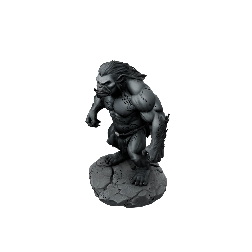 Obsidian Scene Rock Troll