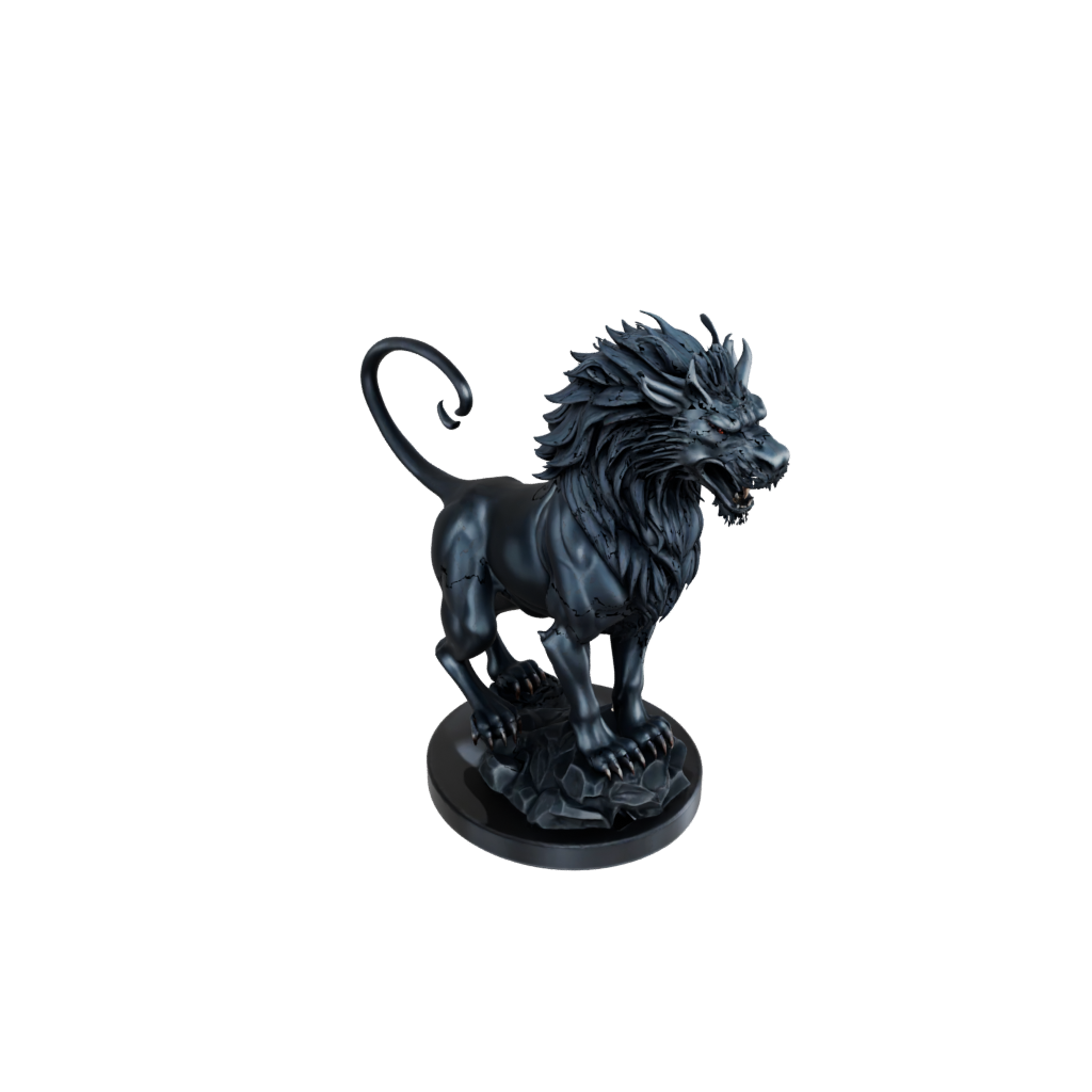 Obsidian Chimera Beast