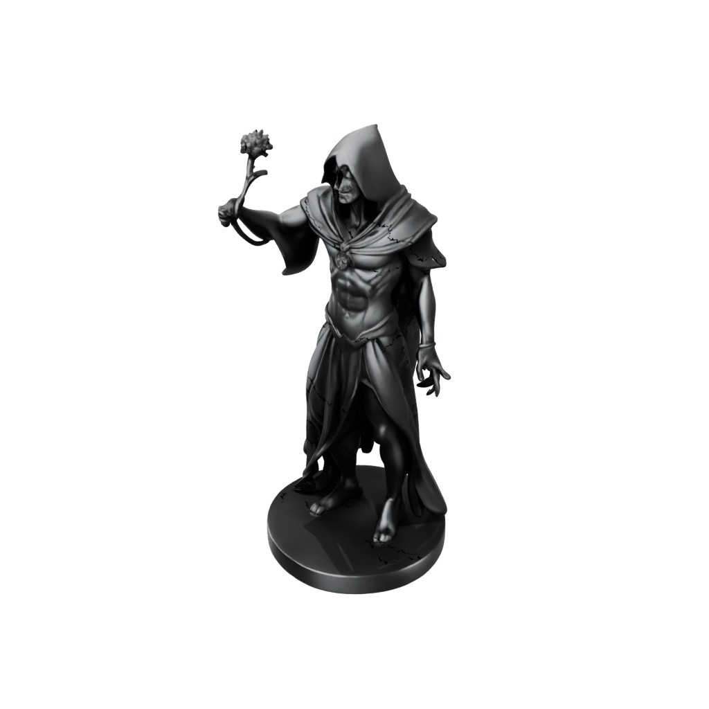 Obsidian Dark Sorcerer Figurine