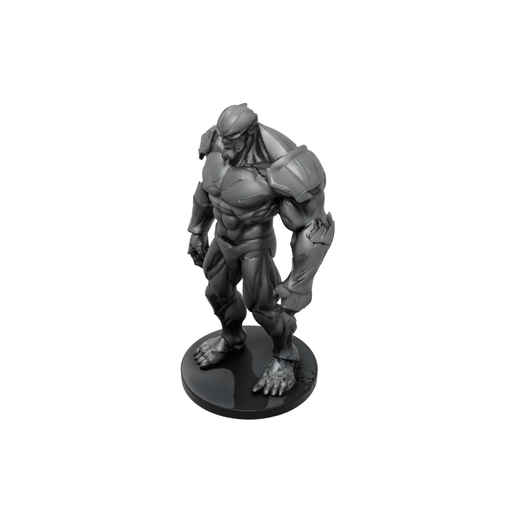 Obsidian Earth Golem Colossus