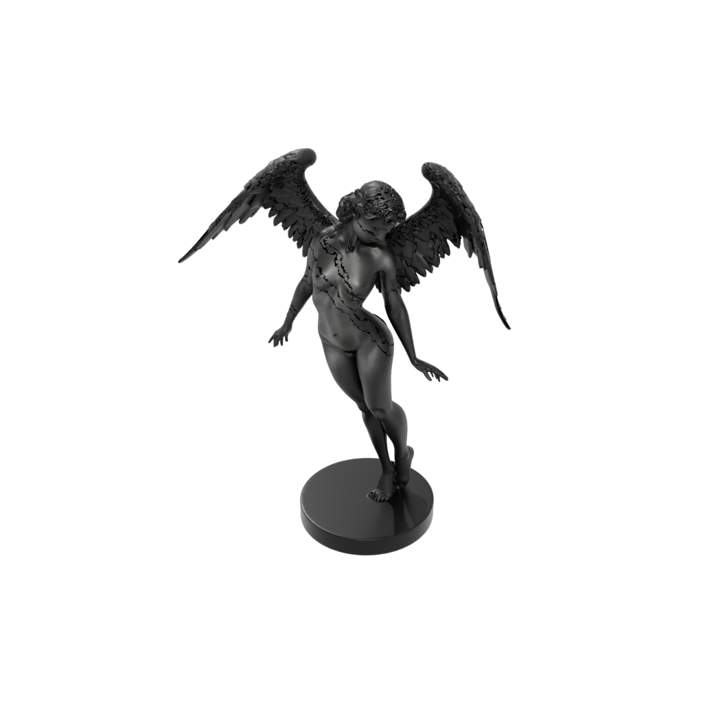 Obsidian Fallen Angel