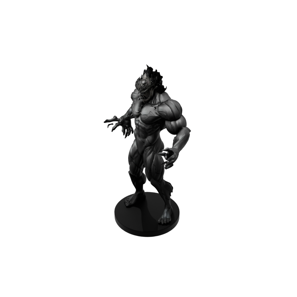 Obsidian Fire Elemental Titan