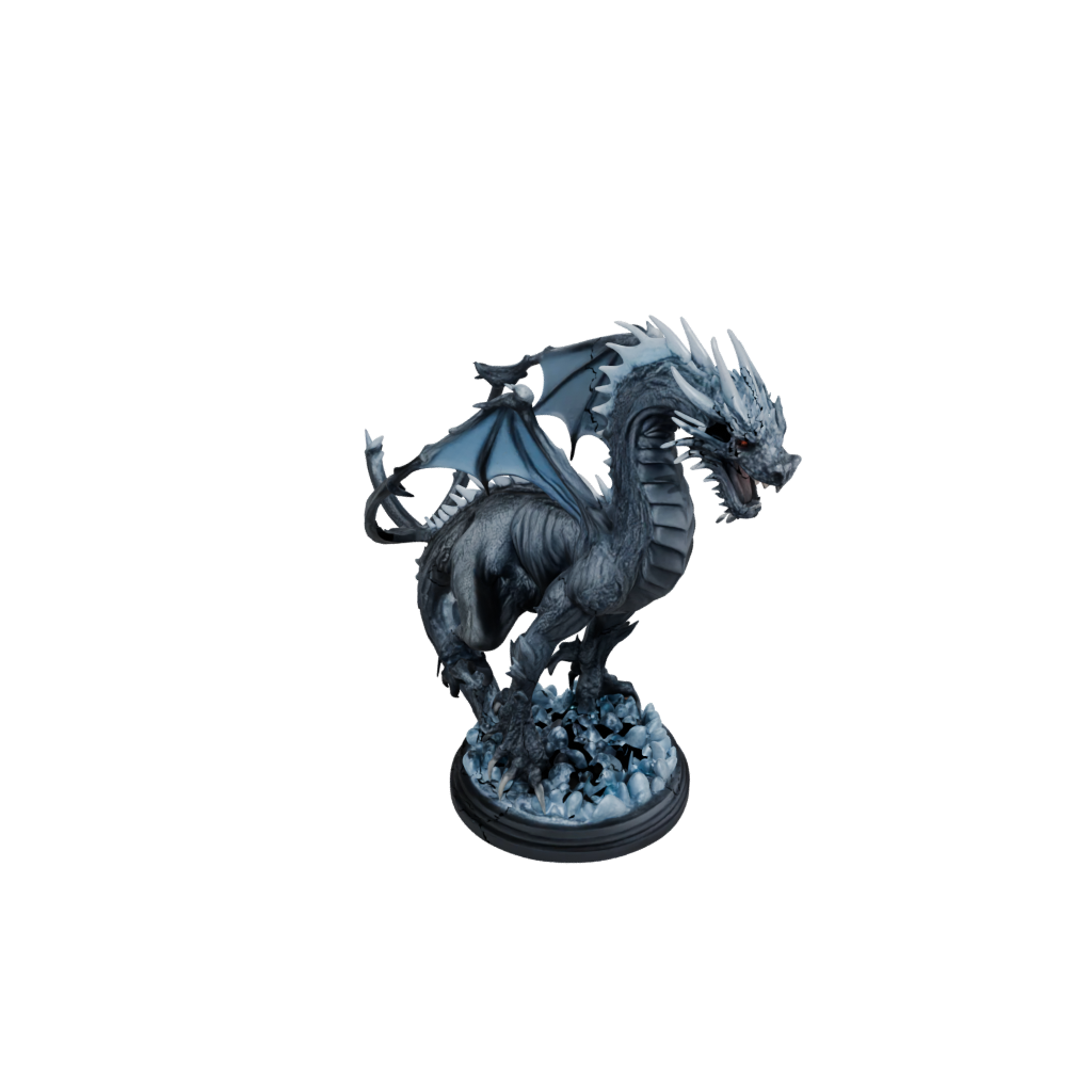 Obsidian Frost Wyrm