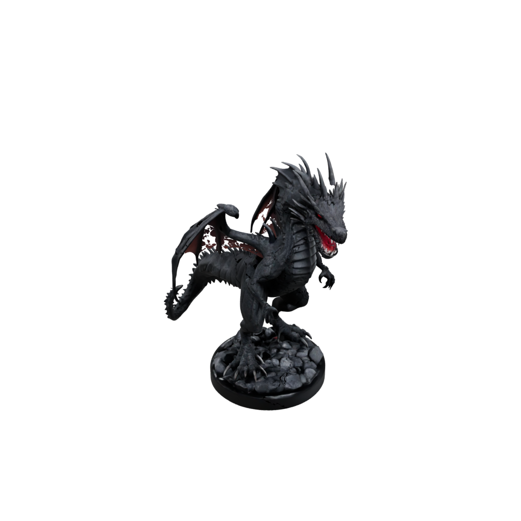 Obsidian Lava Drake
