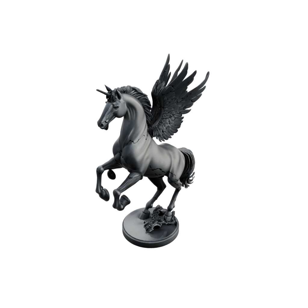 Obsidian Pegasus Rearing