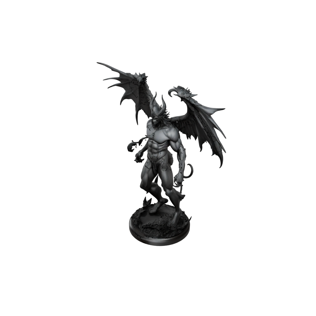 Obsidian Winged Demon Lord