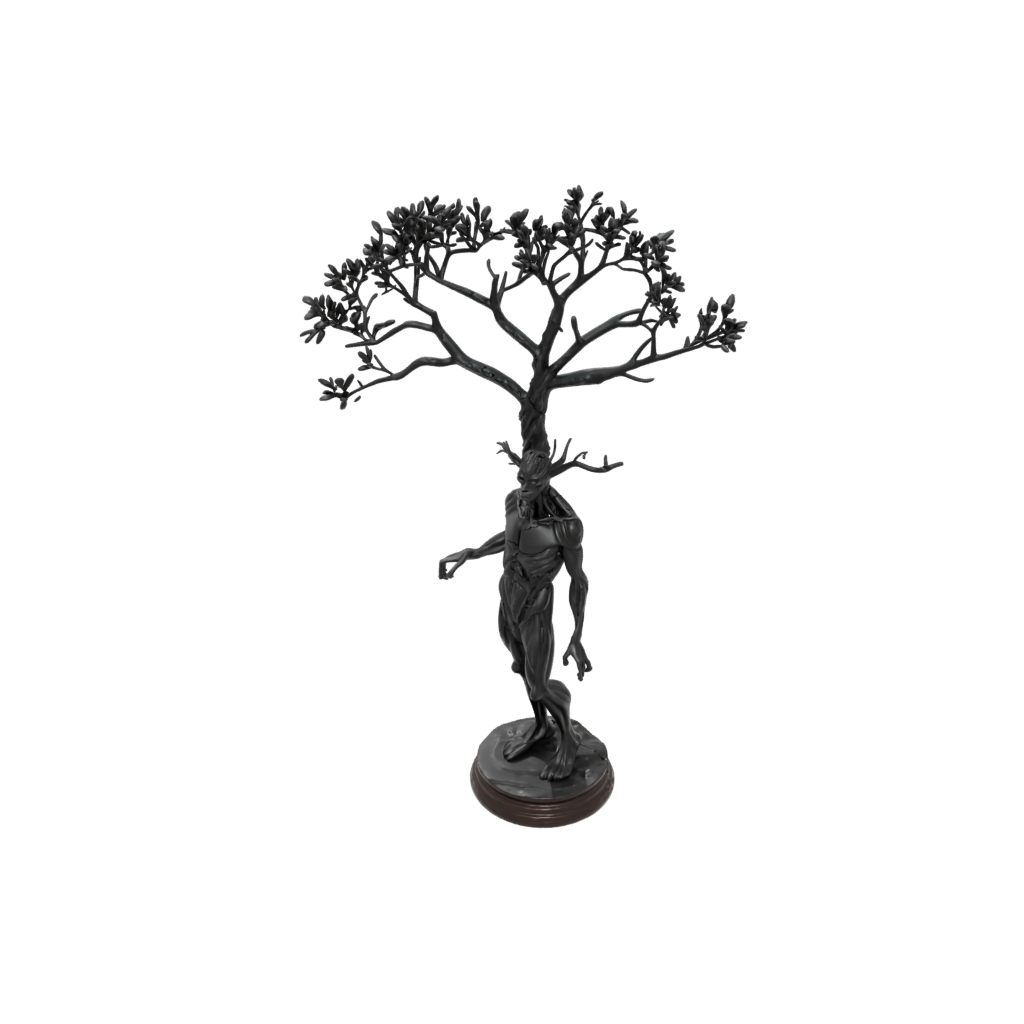 Obsidian Relief Treant Elder