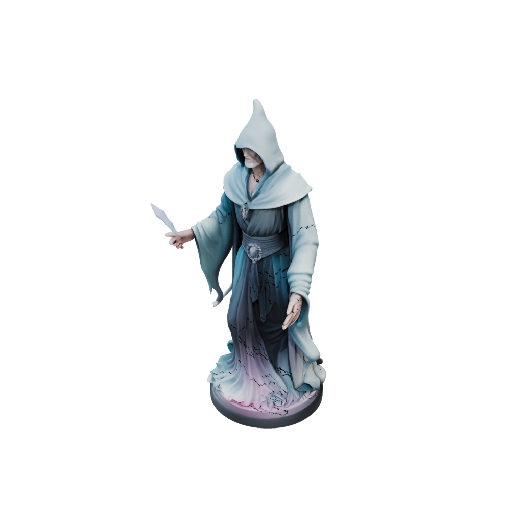 Pastel Bust Dark Sorcerer Figurine