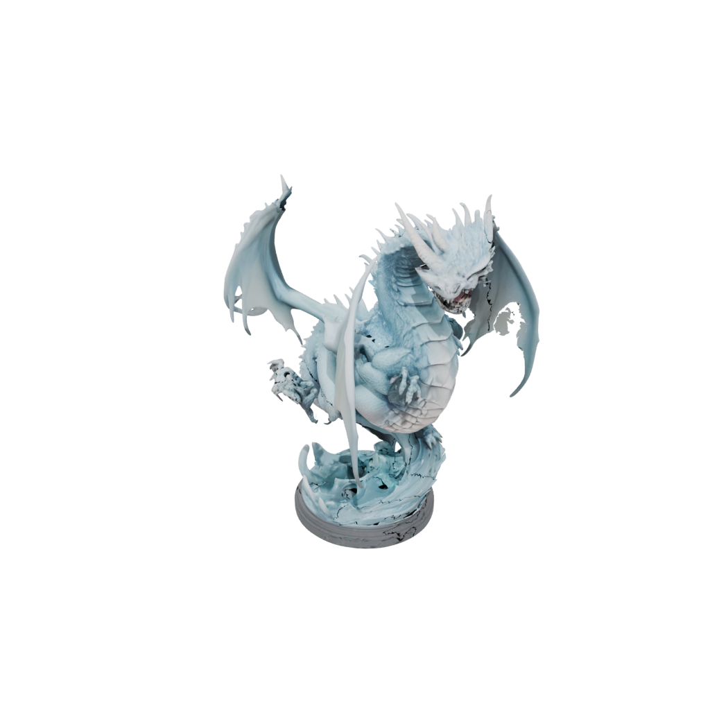 Pastel Bust Frost Wyrm