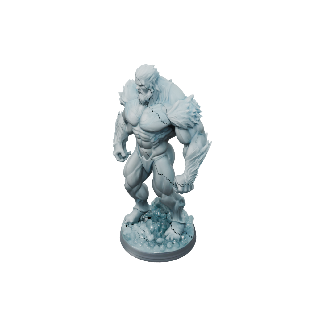 Pastel Bust Ice Elemental Titan