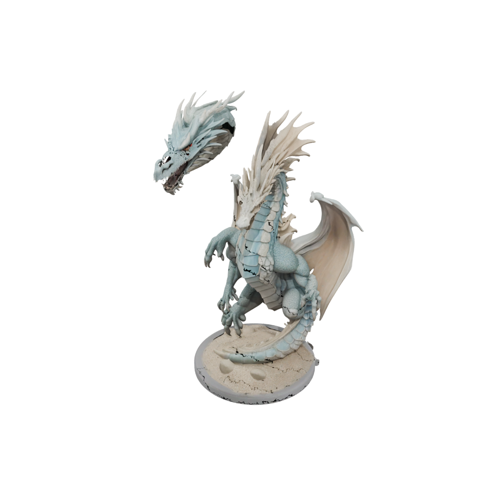 Pastel Bust Sand Wyrm