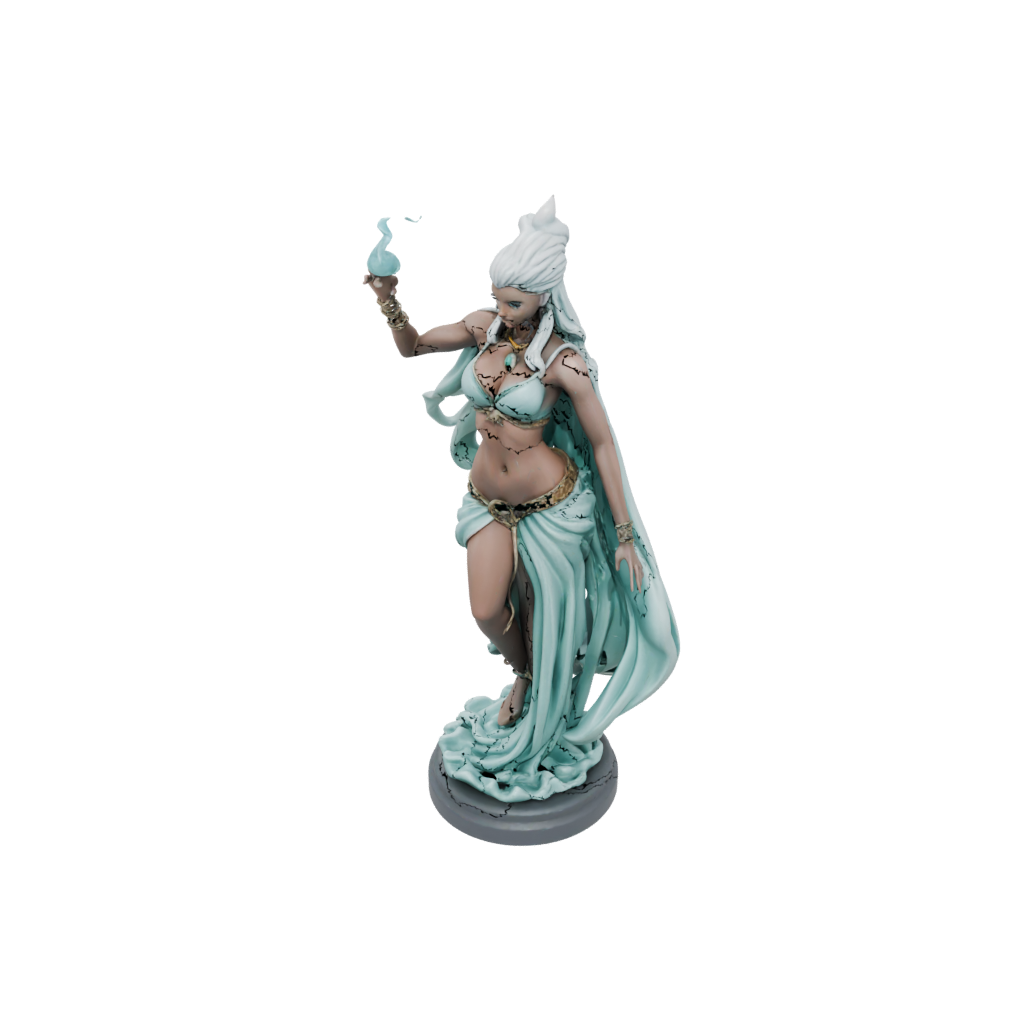 Pastel Bust Storm Djinn