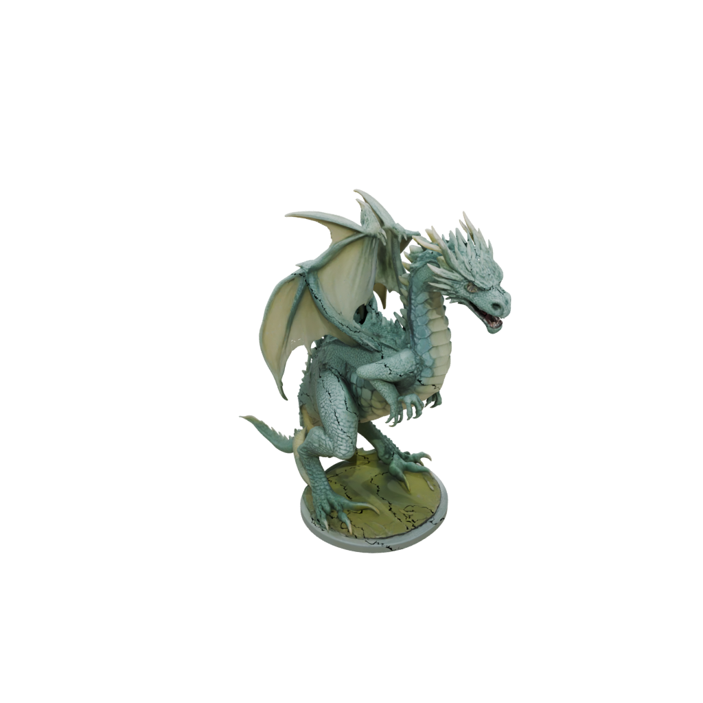 Pastel Bust Swamp Dragon