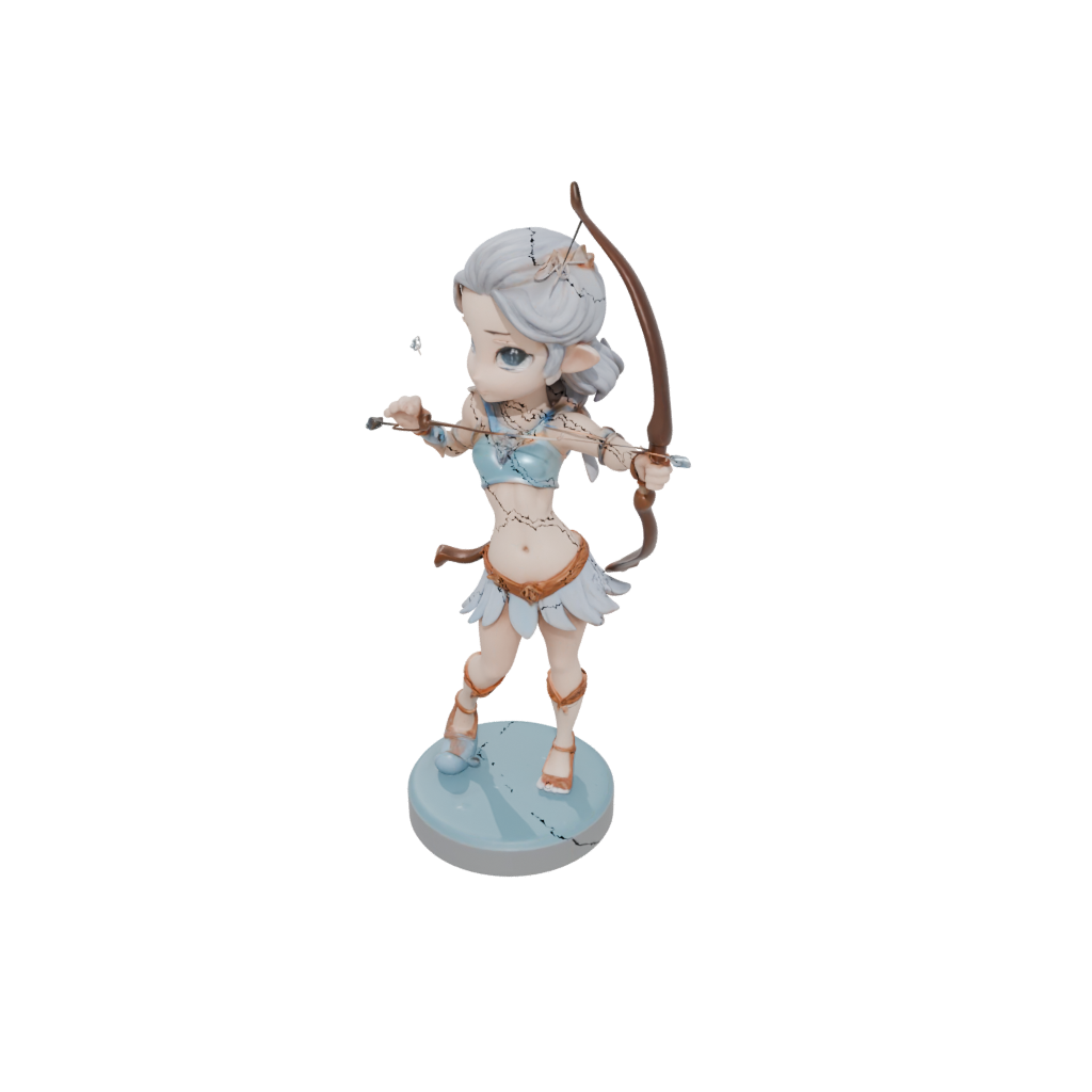 Pastel Chibi Centaur Archer