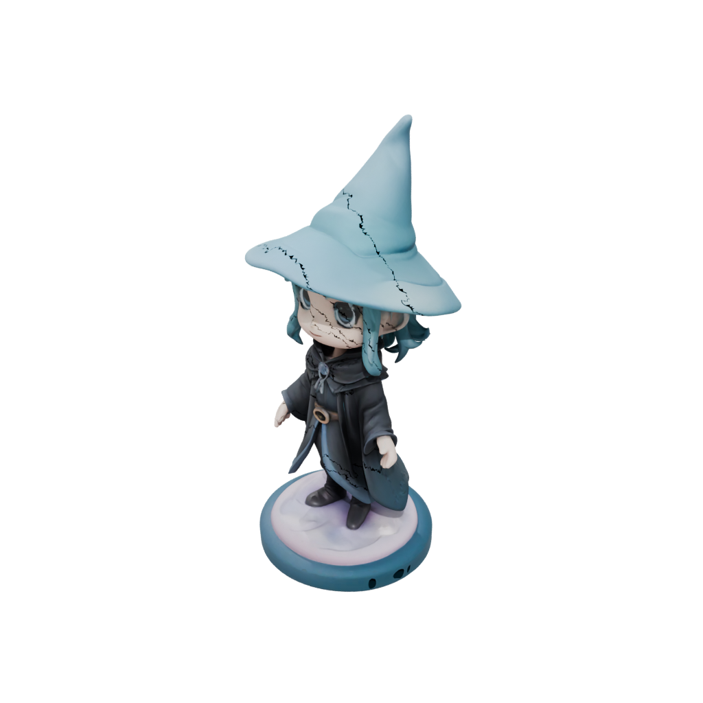 Pastel Chibi Dark Sorcerer Figurine