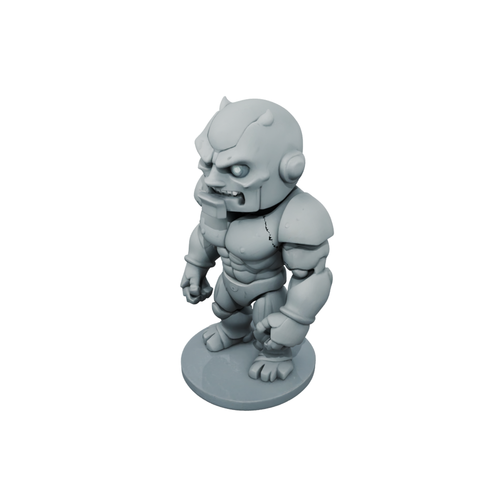 Pastel Chibi Earth Golem Colossus