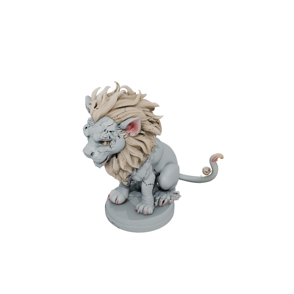 Pastel Chibi Manticore