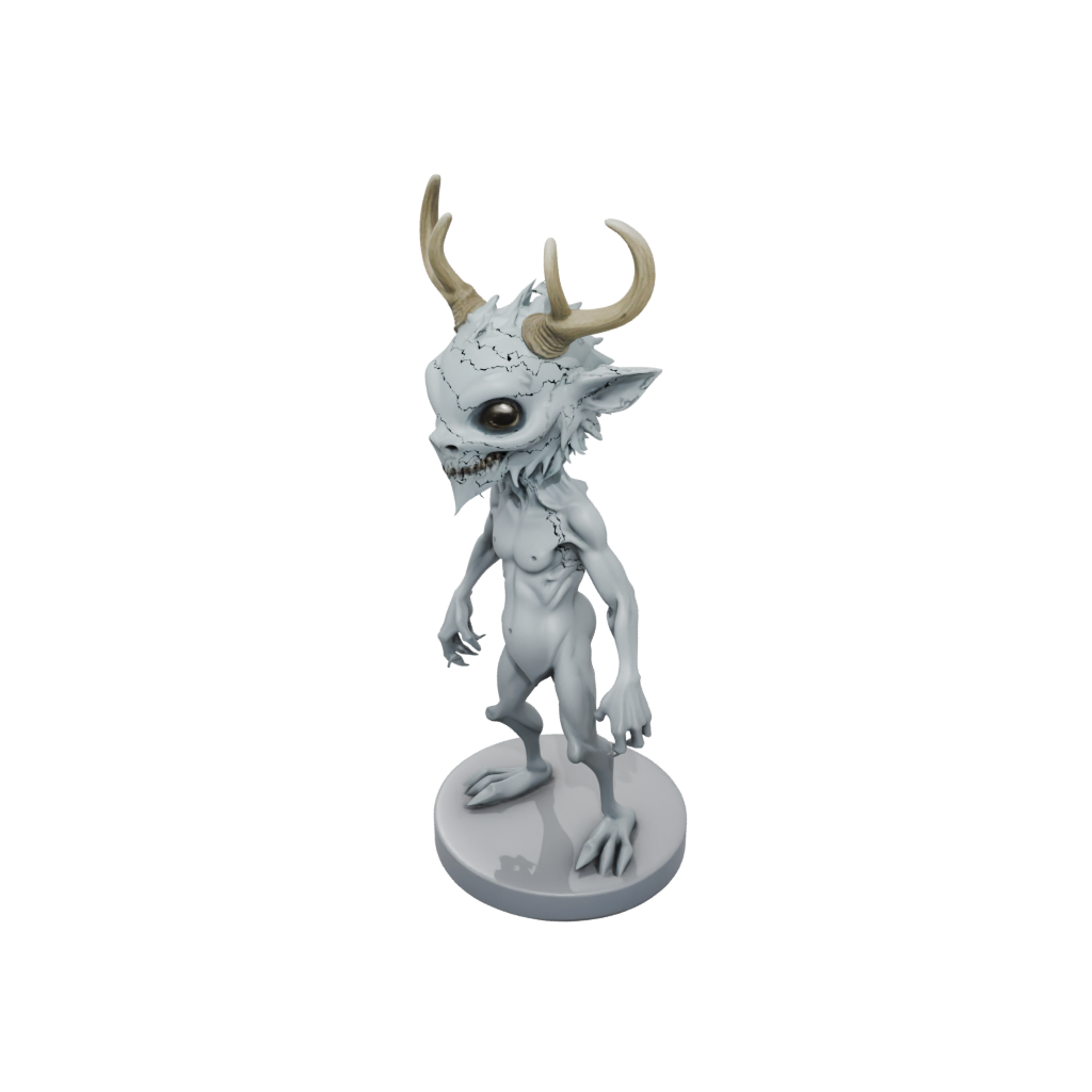 Pastel Chibi Wendigo