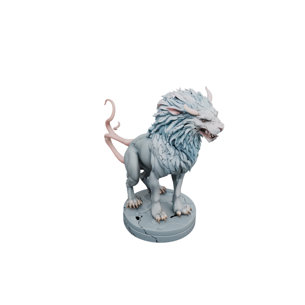 Pastel Scene Chimera Beast