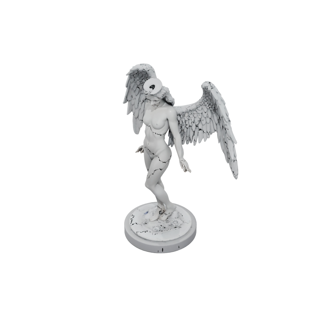 Pastel Scene Fallen Angel