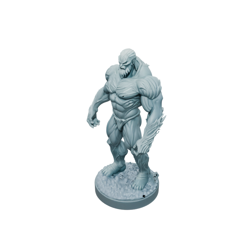 Pastel Scene Ice Elemental Titan