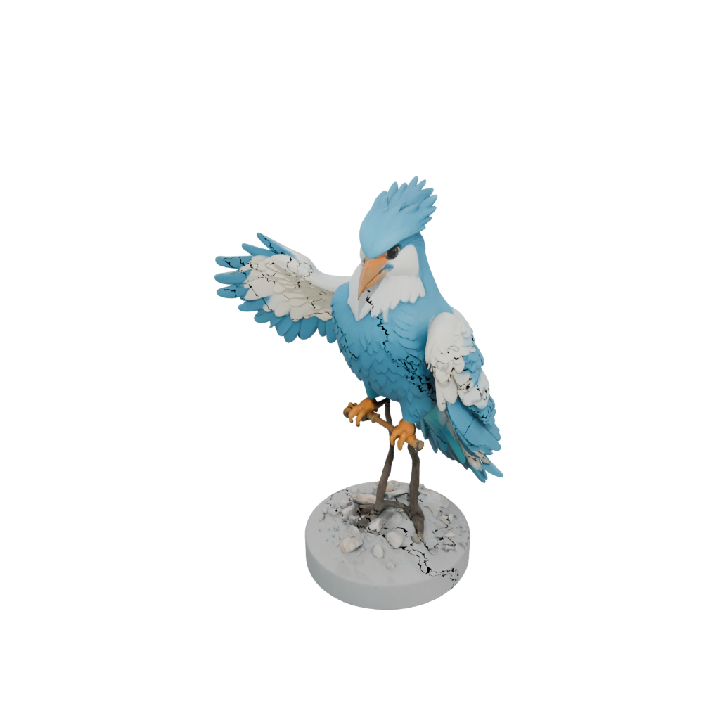 Pastel Scene Thunderbird