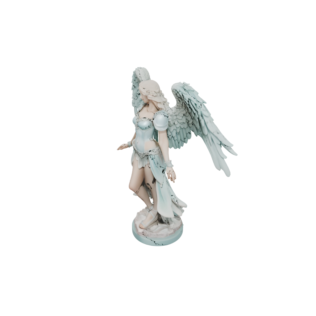 Pastel Celestial Angel Warrior
