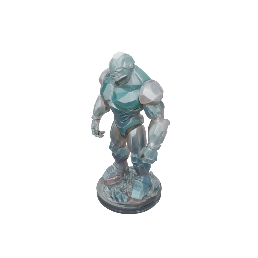 Pastel Crystal Golem