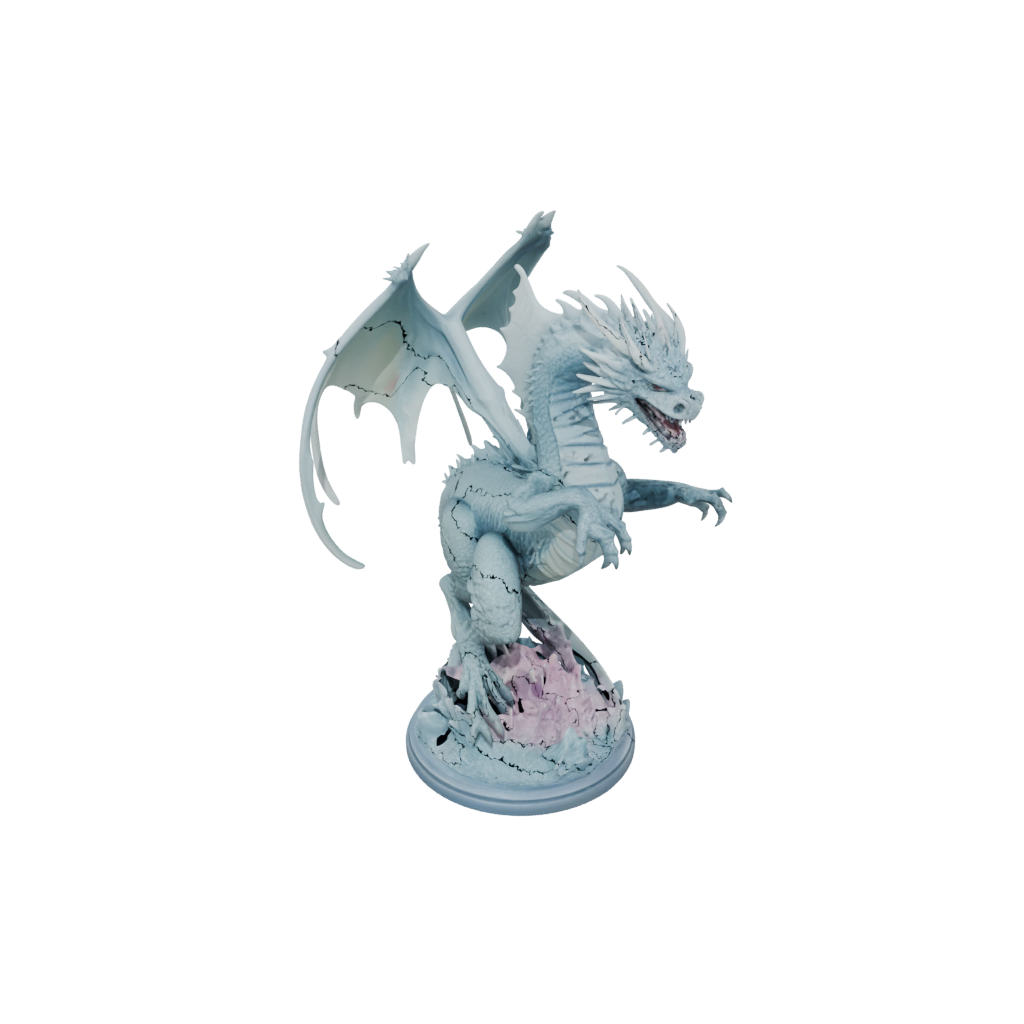 Pastel Frost Wyrm
